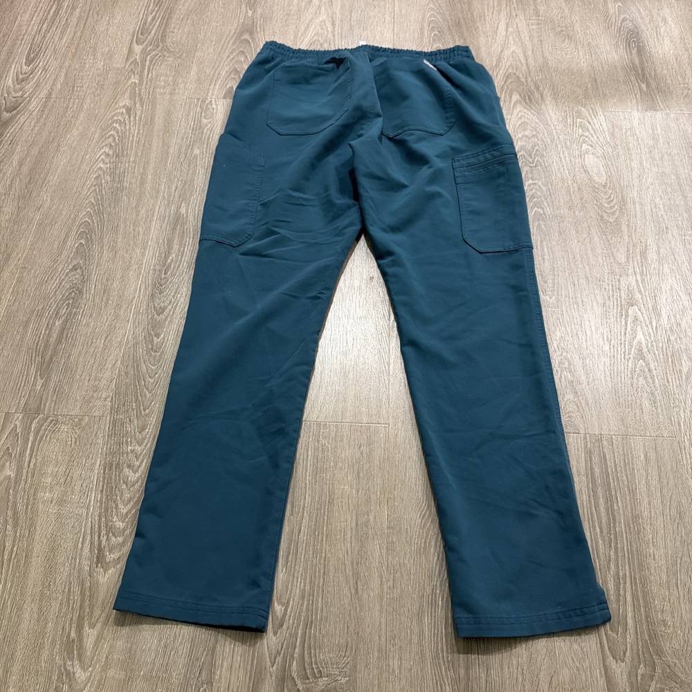 Figs Scrub Pants Bottoms Yola Sz Medium TW2000R Dark Teal PO# 1643 - Picture 9 of 11